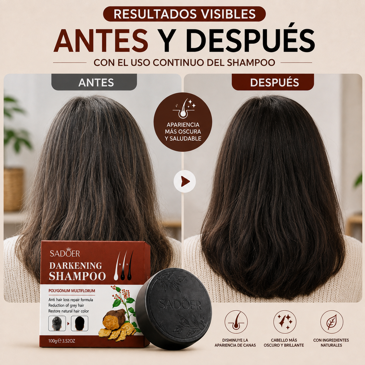 SHAMPOO ANTI CANAS